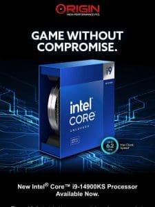 New Intel? Core? i9-14900KS processor available now