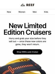 New Limited Edition Swellsole Cruiser!