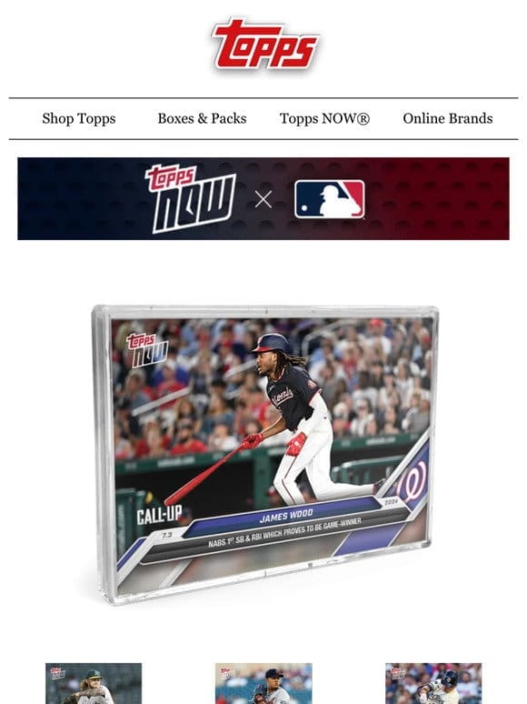 New MLB Topps NOW® has arrived!
