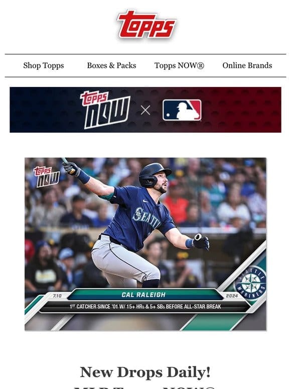 New MLB Topps NOW， Throwback Thursday， and more!