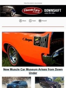 New Muscle Car Museum Arises from Down Under