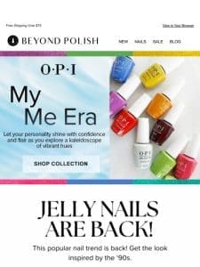 New OPI ? Try This HOT Nail Trend