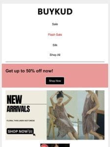 New Season Joy!   Up to 50% OFF