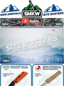 New Site Busters Just Added!