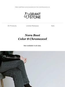 New Socks and Women’s Nora Boot Restock