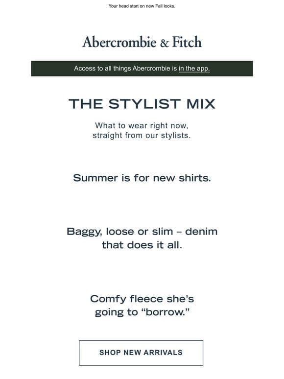 New Stylist Mix just dropped.