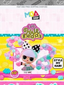 New Toy Alert: LOL Surprise Hair Beads Tots