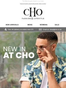 New from CHO!