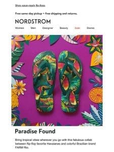 New from Havaianas x FARM Rio