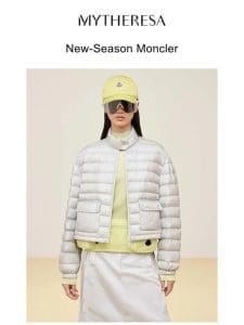 New-in Moncler for your springtime edit