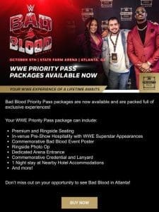 Now Available: Bad Blood Priority Pass Packages