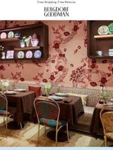 Now Open: CAFé GINORI At Bergdorf Goodman