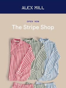 Now Open: The Stripe Shop