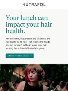 Nutrition and hair health.