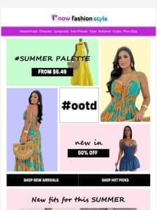 ?OOTD YOUR SUMMER PALETTE HAS ARRIVED?