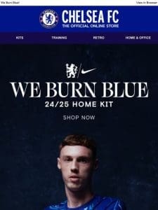 OUT NOW! The New 24/25 Home Kit