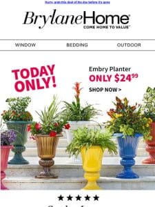 Offer expires soon! $24.99 Best-Selling Embry Planter