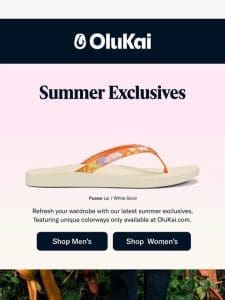 OluKai’s Exclusive Styles of The Summer