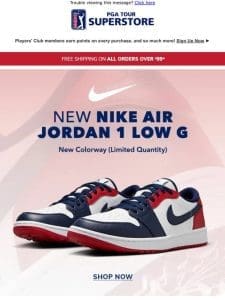 ? Online Exclusive Nike Air Jordan 1 Low G Colorway