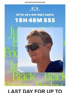 Only 24h Left For Up To 25% Off Sunglasses