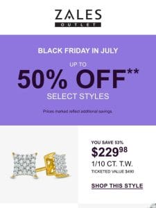 Open ASAP! Up To 50% Off** Select Styles