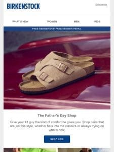 Open Now: The Father’s Day Shop