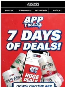 Our APP FRENZY starts today!