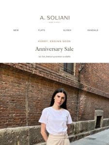 Our Anniversary Sale is Ending Soon