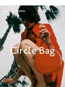 Our Circle Crossbody Bag is back