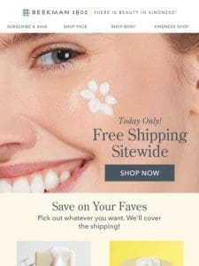 Our Favorite Words: Free Shipping! ?