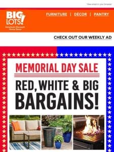 ? Our Memorial Day Sale isn’t over yet!