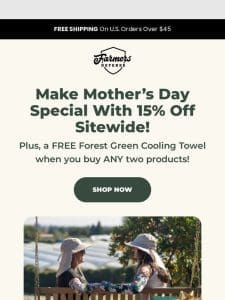 ? Our Mother’s Day Sale Starts Today!