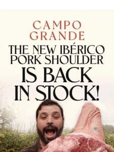 Our NEW Ibérico Pork Shoulder (16-18 lb) is back in stock!