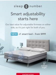 Our NEWEST Smart Bed – Adjustable Comfort You’ll Love