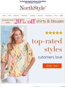 Our Top-Rated Fashions & Styles ~ Celebrate Spring at NorthStyle