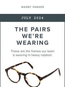 Our favorite frames of the month