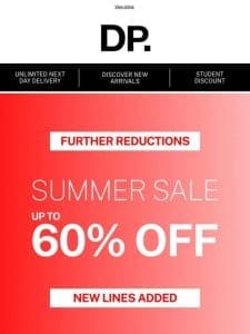 Our summer sale just got hotter!