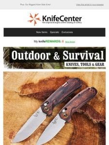 Outdoor/Survival Essentials!