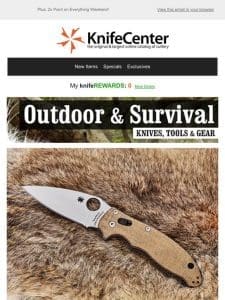 Outdoor/Survival Essentials!