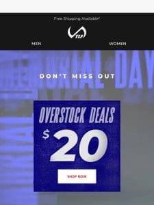 Overstock For $5， $10， $15! ?