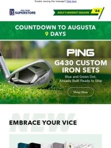 PING Custom Iron Sets Built And Ready To Ship