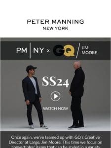PM|NY x GQ/Jim Moore SS24