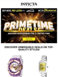 ?PRIME DEALS INSIDE??Only For A Limited Time???