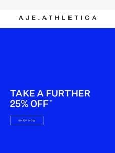 PSA: Take A Further 25% Off* Starts Now