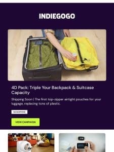 Pack like a pro: triple your space with these airtight pouches