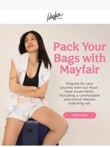 Pack smart with Mayfair