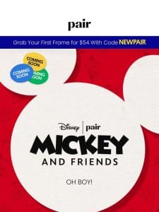 Pair ? Mickey & Friends