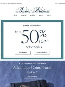 Pant PSA: $149 for TWO Advantage Chino® Pants