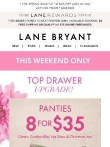 Panty-gram! 8 PAIRS for $35， just for you