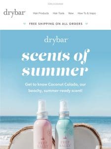 Perfect Summer Scent: Coconut Colada ?